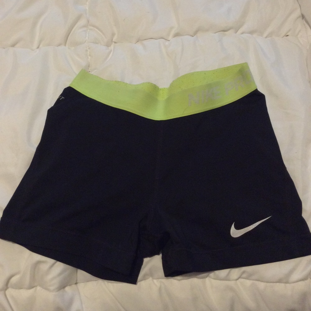 Nike Pro Dri Fit spandex shorts